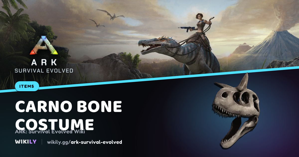 スケルトン・コスチューム(カルノタウルス) アイテム | ARK: Survival Evolved Wiki