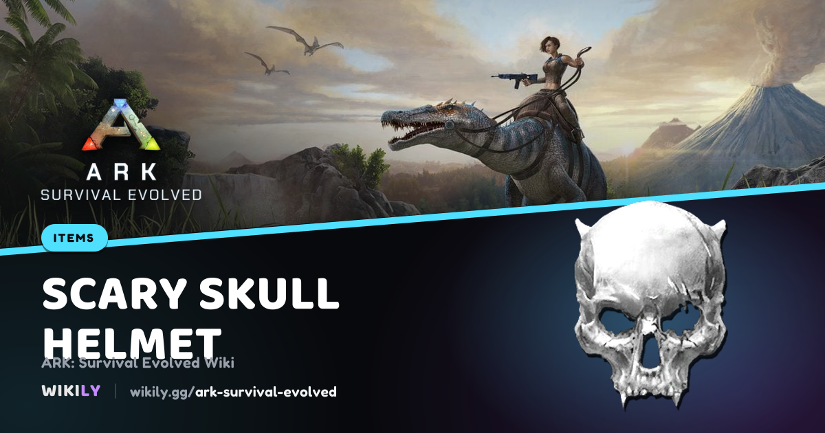 Scary Skull Helmet Voorwerp | ARK: Survival Evolved Wiki