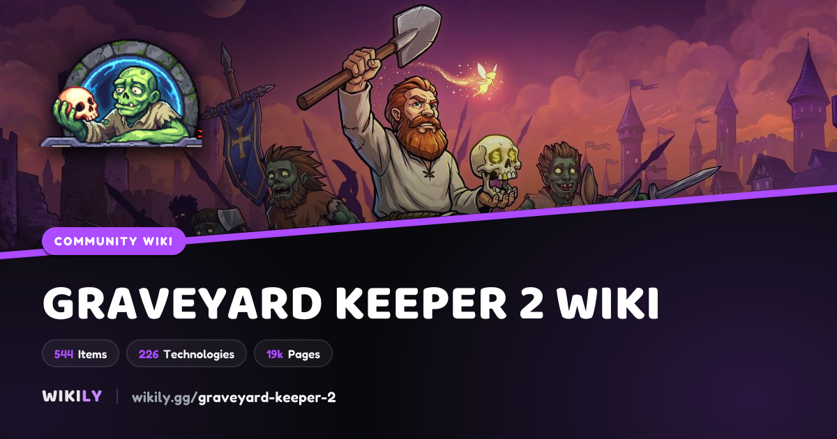 Graveyard Keeper 2 Update 1.008 is live - Patch Notes