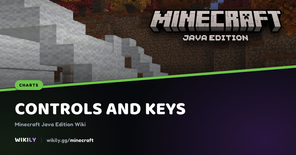 Controls and Keys | Minecraft Wiki