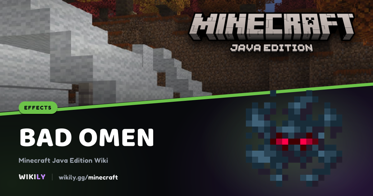 Bad Omen Effect Levels | Minecraft Wiki