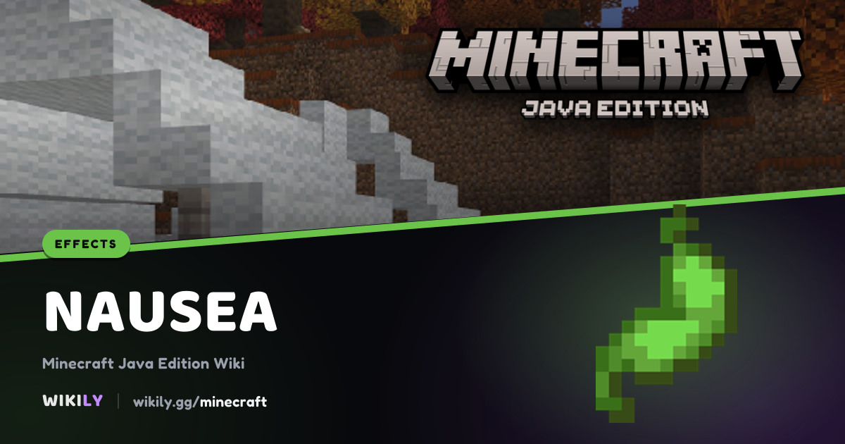 Nausea Effect Levels | Minecraft Wiki