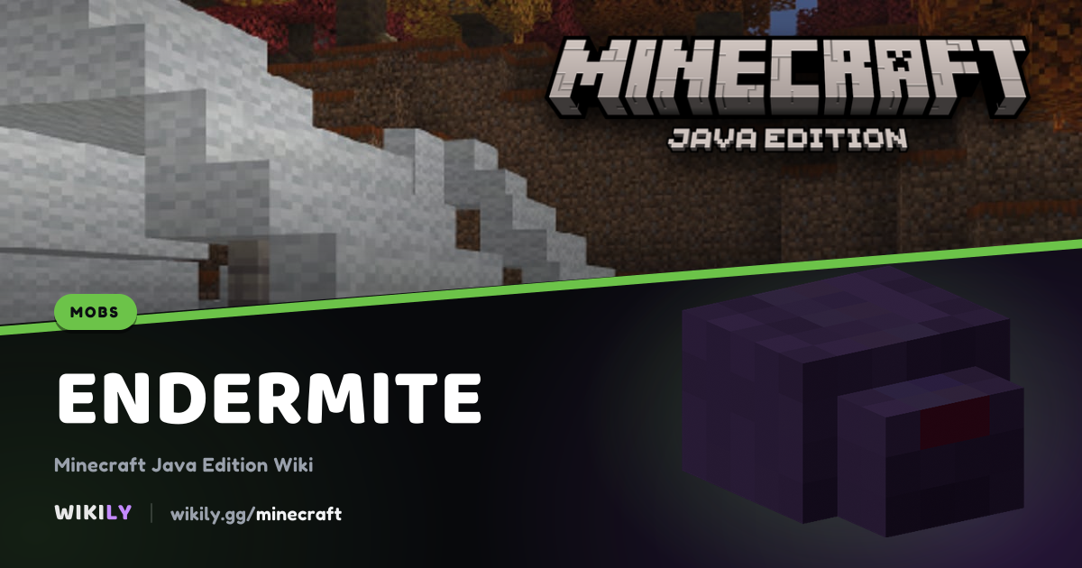 Endermite Health and Spawning | Minecraft Wiki