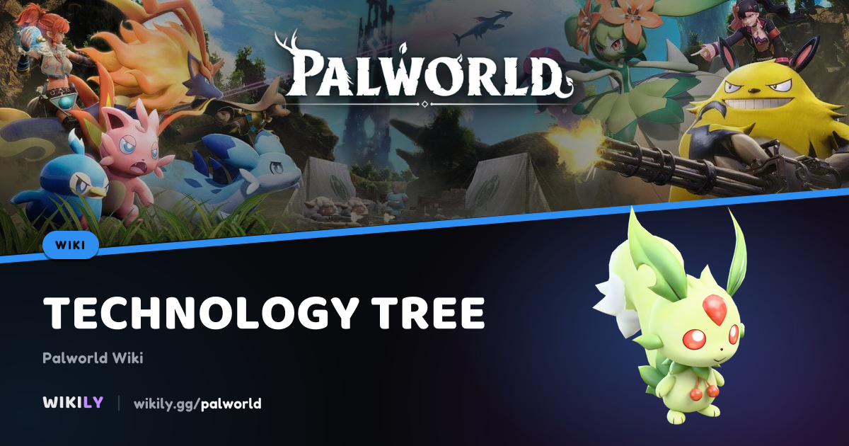 Palworld Technology Tree & Points | Palworld Wiki