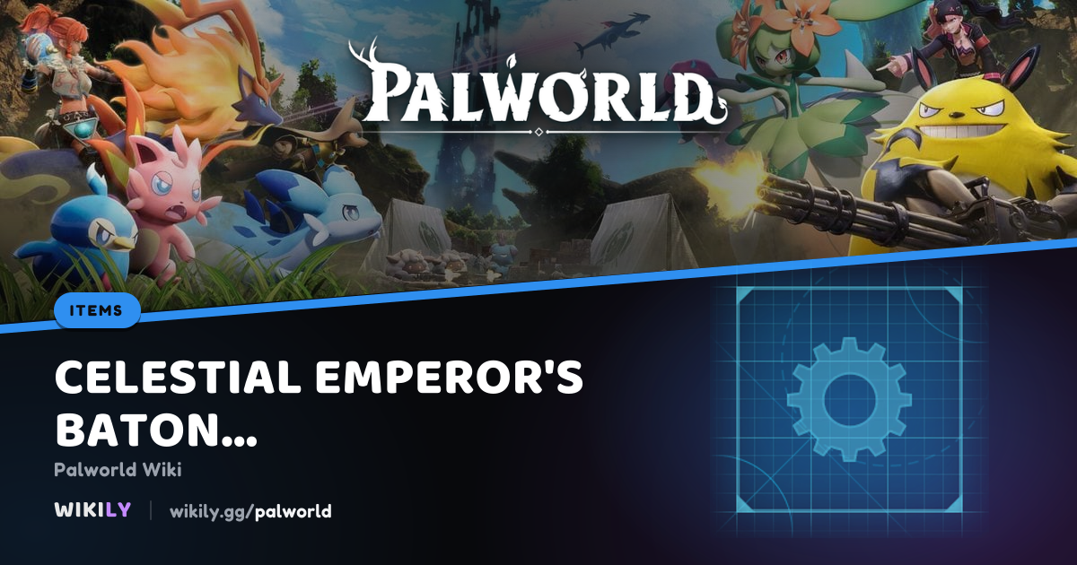 Plano de batuta virtuosa | Palworld Wiki