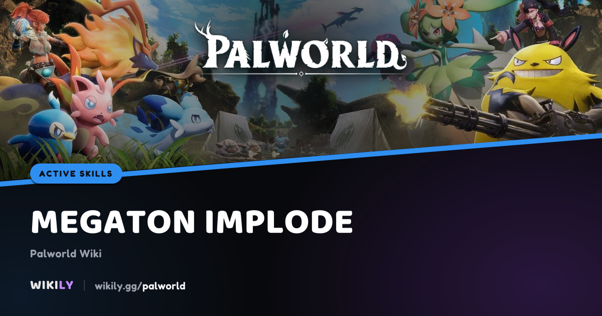 Autocatapum | Técnica activa de Palworld | Palworld Wiki