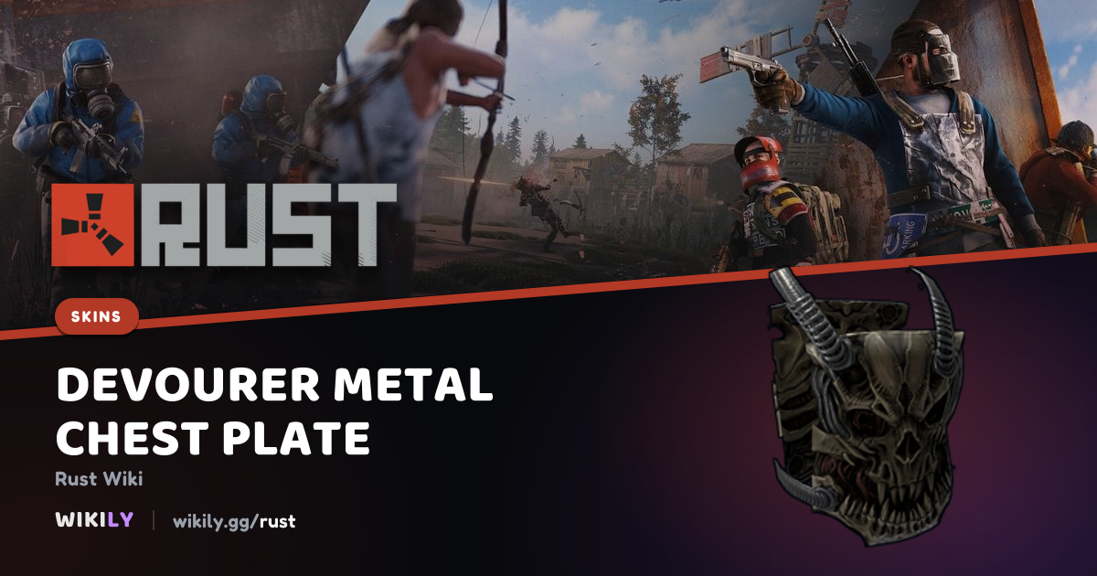 Devourer Metal Chest Plate Preis und Marktverlauf | Rust Wiki