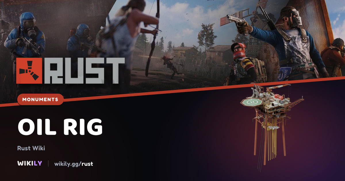 Oil Rig Loot, Keycards and Facilities | Rust Wiki