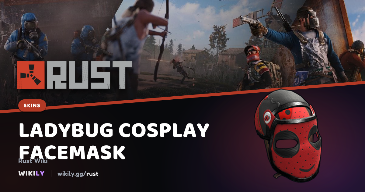 Ladybug Cosplay Facemask Price and Market History | Rust Wiki