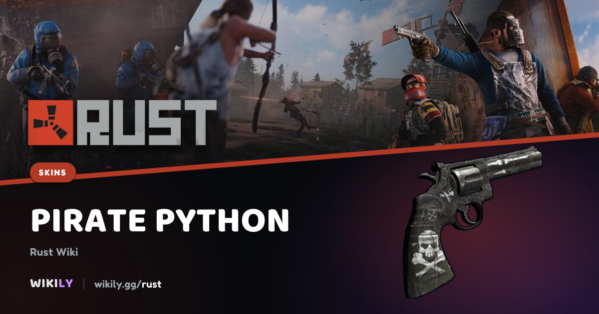 Pirate Python Price and Market History | Rust Wiki