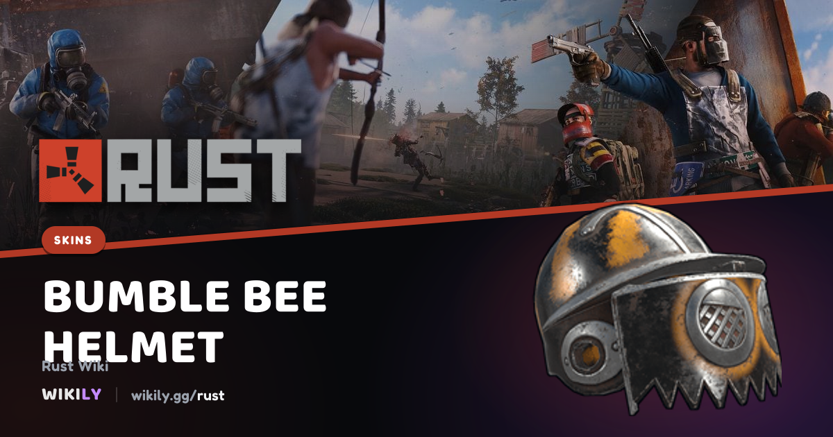Prix et historique du marché de Bumble Bee Helmet | Rust Wiki