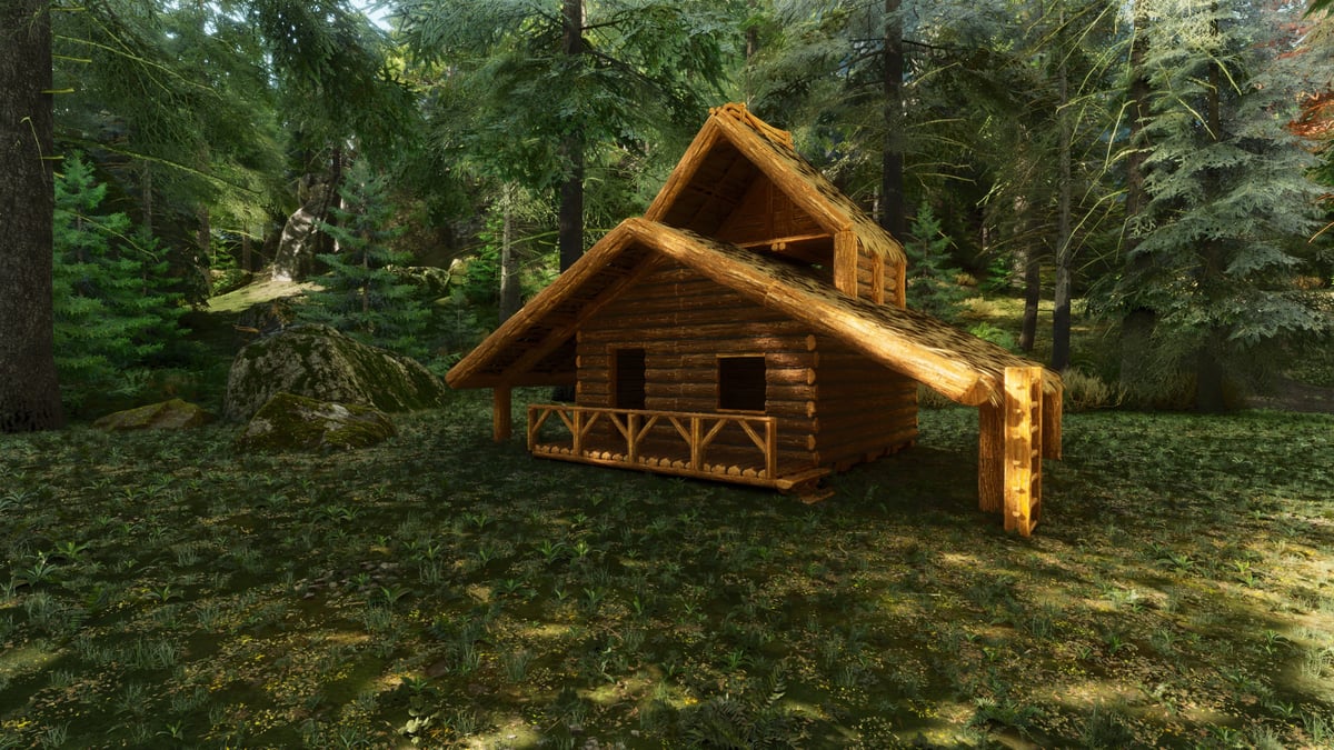 Viking house small