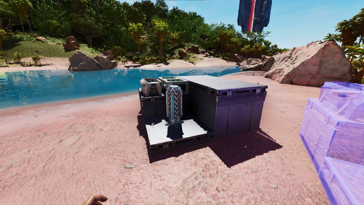 Perfectly flush base floor starter pack (Tek dedi, Cryofridge, Trough) 