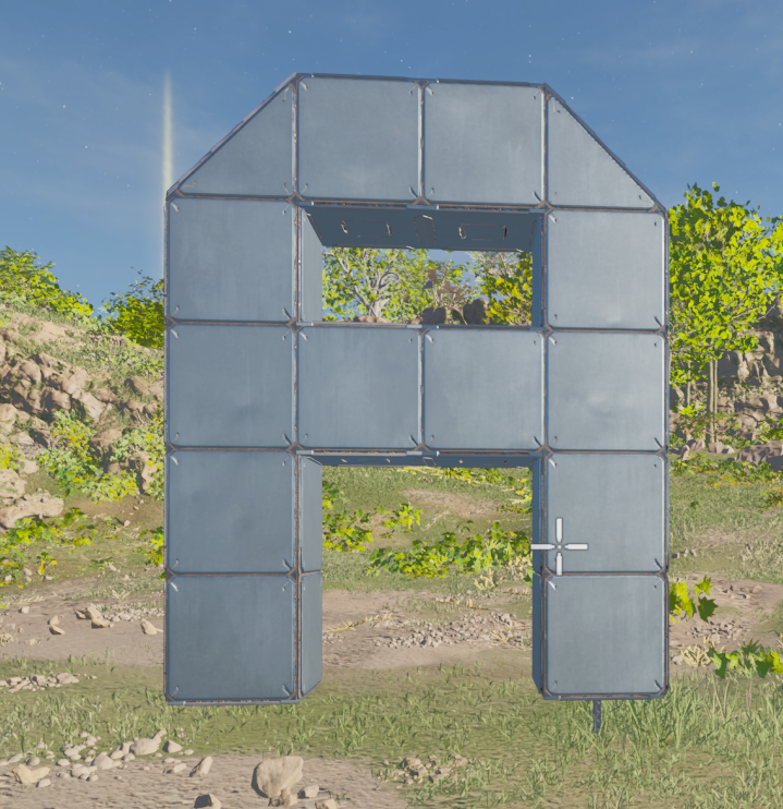 Letter A - Modelo de Construção do ARK