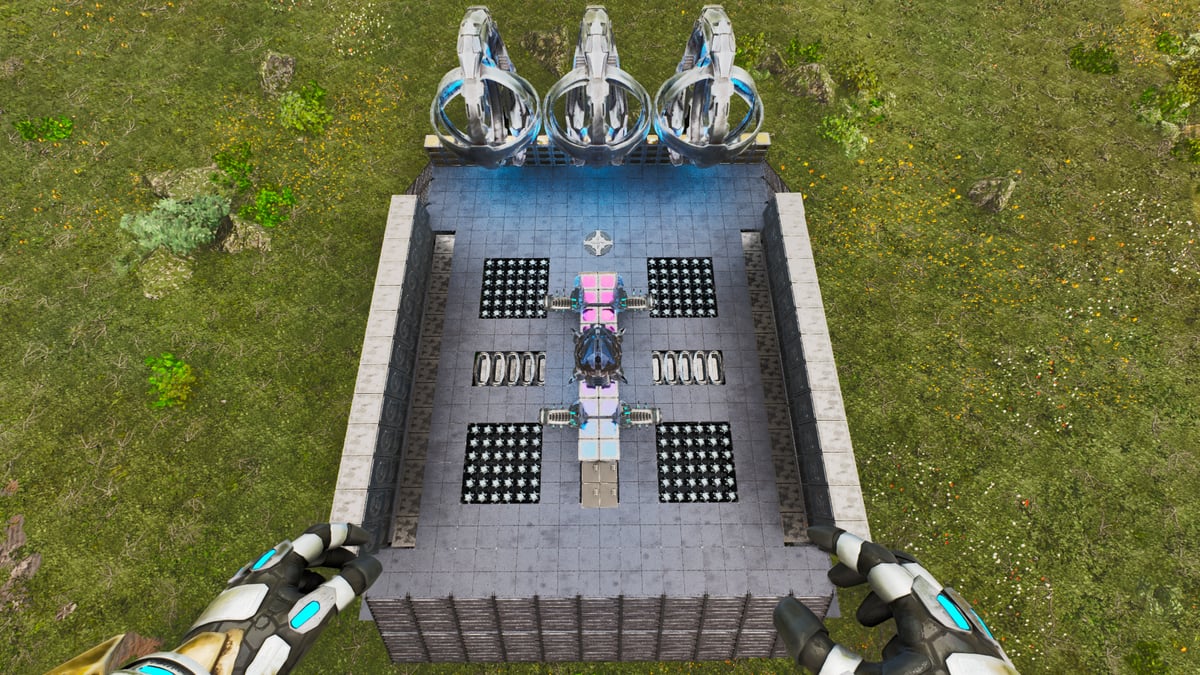All in One Crafting Area & War Room // Customizeable - ARK Bouwtemplate