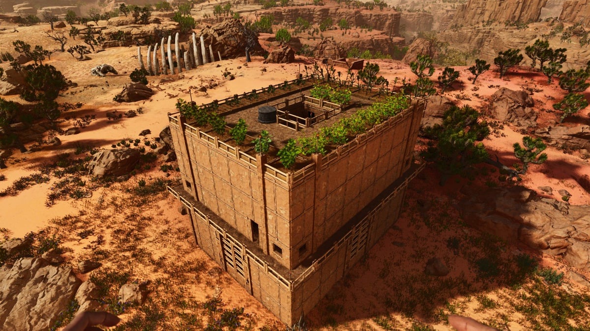 6x8 PVE Adobe Mini Temple Base