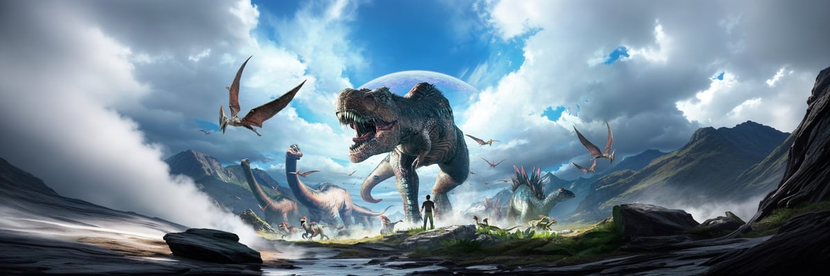 ARK: Survival Ascended background