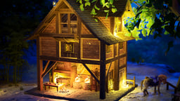 The Pinewood - Log Cabin