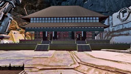 A palace in the Daming Palace in China