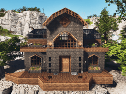 ITSATZU - Large Two Story with double greenhouses - Vanilla, no mods!