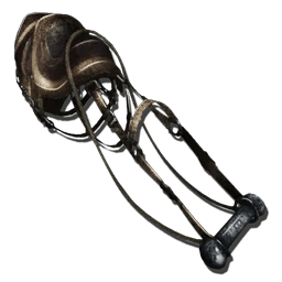 ARK: Survival Ascended Primitive Baryonyx Saddle dinosaur