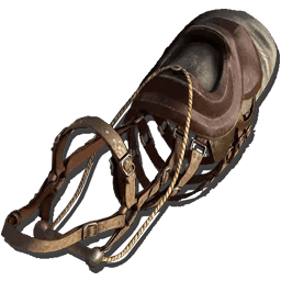 ARK: Survival Ascended Primitive Carno Saddle dinosaur