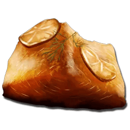 ARK: Survival Ascended Cooked Prime Fish Meat dinosaur