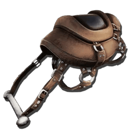 ARK: Survival Ascended Primitive Daeodon Saddle dinosaur