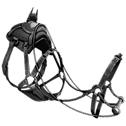 ARK: Survival Ascended Primitive Carcharo Saddle dinosaur