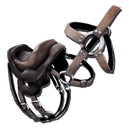ARK: Survival Ascended Primitive Procoptodon Saddle dinosaur