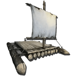 ARK: Survival Ascended Balsa de madera dinosaur