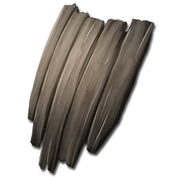ARK: Survival Ascended Primitive Wooden Shield dinosaur