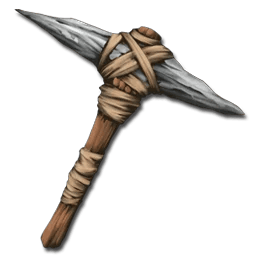 ARK: Survival Ascended Stein-Spitzhacke dinosaur