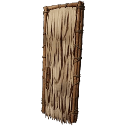 ARK: Survival Ascended Thatch Doors & Window dinosaur