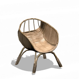 Once Human Стул из ротанга Icon