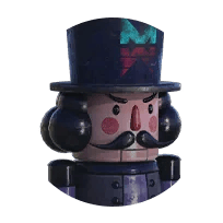 くるみ割り人形 - エレガントパープル