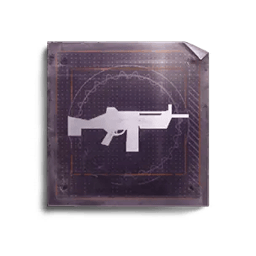 Once Human Calibration Blueprint - Assault Machine Gun Icon