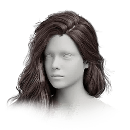 Once Human Hairstyle: Scared Iris (F) Icon