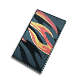 Namenskarte: Flammenwerfer