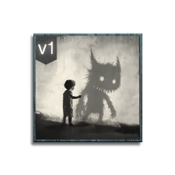 Once Human Avatar: Me and My Buddy Blackie Icon