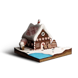 Once Human Gingerbread House Icon