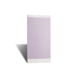 1/2 Breite strukturierte Wand (Zement) - Nebliges Lila