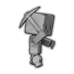 Once Human Sticker: Mining in Progress Icon