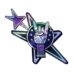 Once Human Sticker: Metal Gift Icon