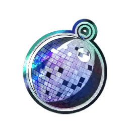 Sticker: Sparkling Disco Ball