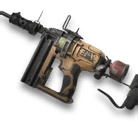 Bauplanfragment: Nagelpistole