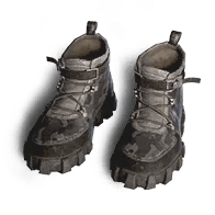 Blaupausen-Fragment: Drehschritt-Lederstiefel