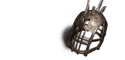 Once Human Cage Helmet B.P. Icon