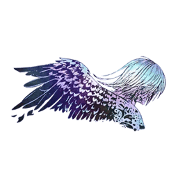 Calcomanía: Alas Desplegadas