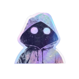 Calcomanía: Hombre de la lluvia